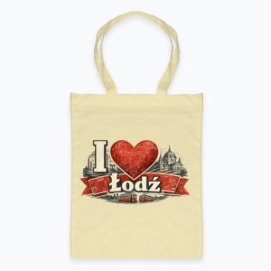 I love Łódź PRL - Torba