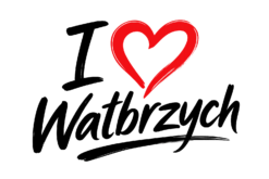 Alternative view of I love Wałbrzych - T-shirt