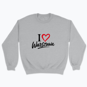 I love Warszawa - Bluza