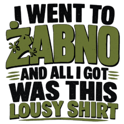 Alternative view of I went to Żabno - T-shirt