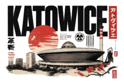 Alternative view of Katowice Japan Style - Koszulka damska