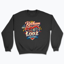 Kocham Łódź Poland - Bluza