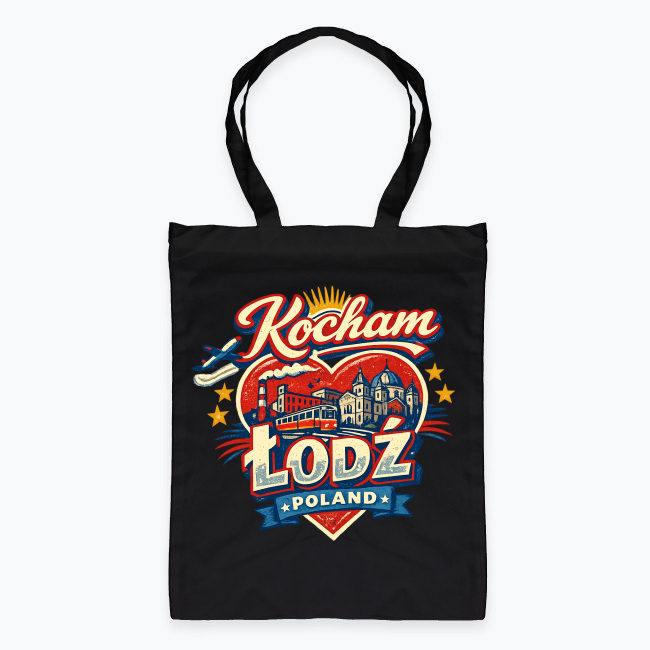 Kocham Łódź Poland - Torba