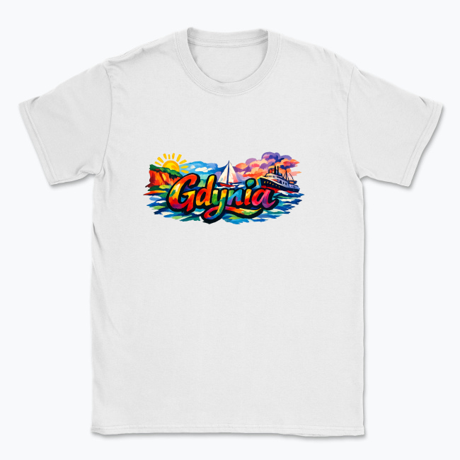 Kolorowa Gdynia - T-shirt