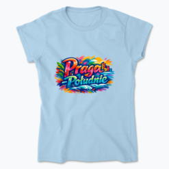 Kolorowa Praga-Południe - Koszulka damska