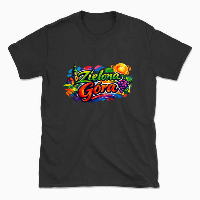 Kolorowa Zielona Góra - T-shirt