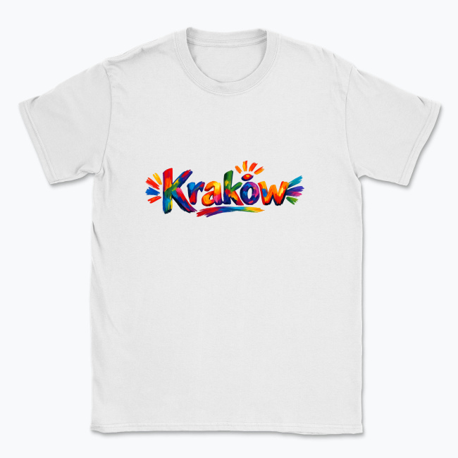 Kolorowy Kraków - T-shirt