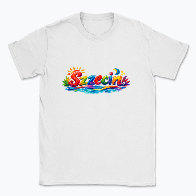 Kolorowy Szczecin - T-shirt