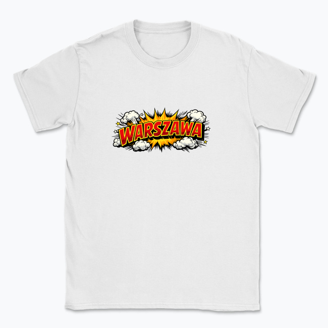 Komiksowa Warszawa - T-shirt