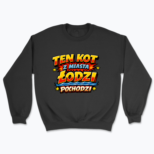 Komiksowy Kot - Bluza