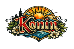 Alternative view of Konin Witraż - T-shirt
