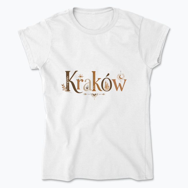 Kraków Boho - Koszulka damska