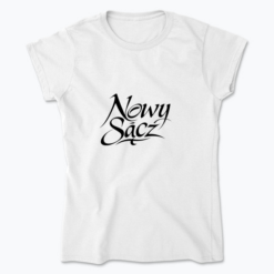 Nowy Sącz Caligraphy - Koszulka damska