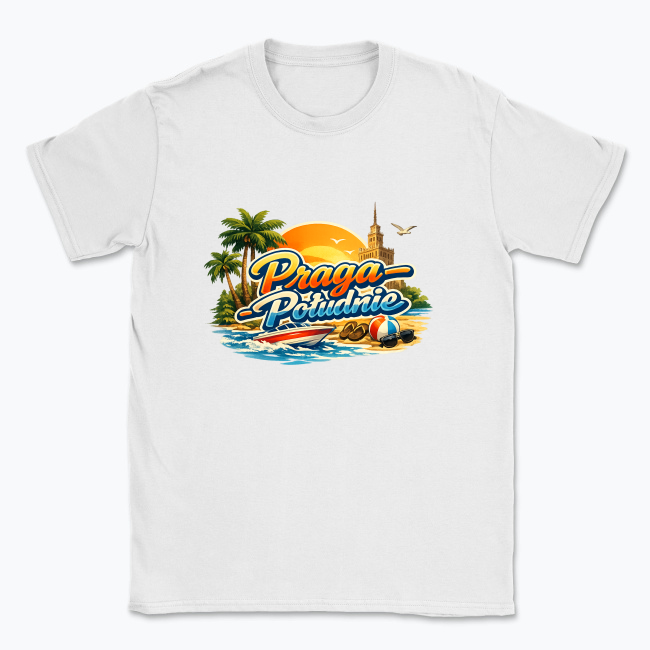 Praga-Południe Palms - T-shirt