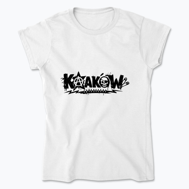 Punkowy Kraków - Koszulka damska