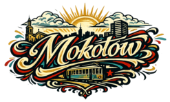 Alternative view of Retro Mokotów School - T-shirt