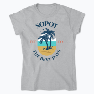 Sopot The Best Days - Koszulka damska