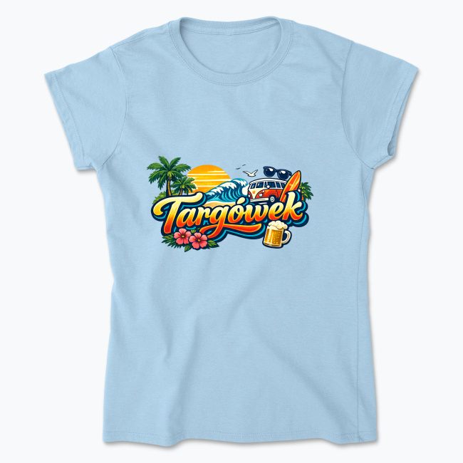 Wakacyjny Targówek - Koszulka damska