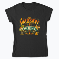 Warsaw My Home - Koszulka damska