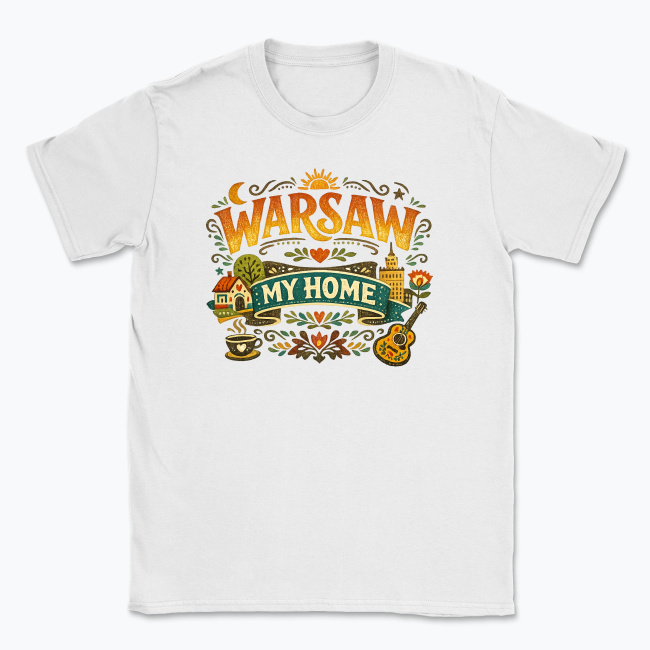 Warsaw My Home - T-shirt