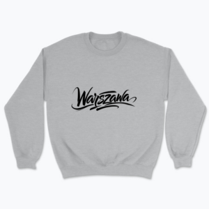 Warszawa Calipgraphy - Bluza
