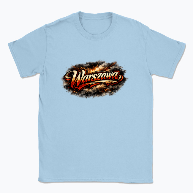 Warszawa Fireworks - T-shirt