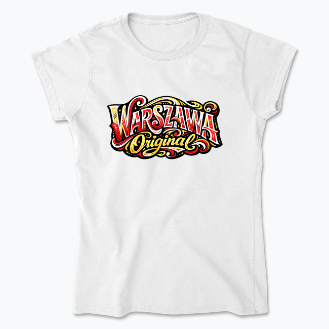 Warszawa Original - Koszulka damska