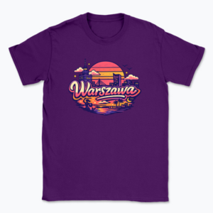 Warszawa Retro Vibe - T-shirt