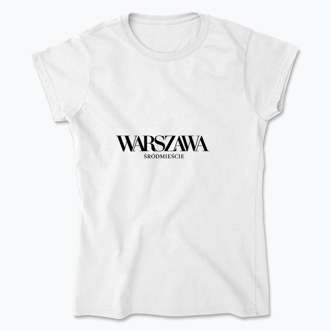 Warszawa Śródmieście Designer - Koszulka damska