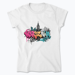 Warszawa Vibe - Koszulka damska