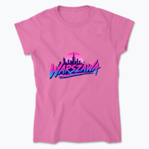 Warszawa Wave - Koszulka damska