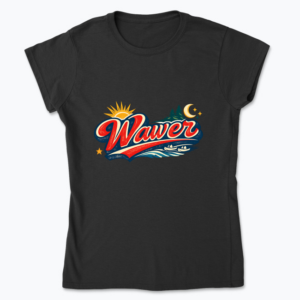 Wawer Vintage Americana - Koszulka damska