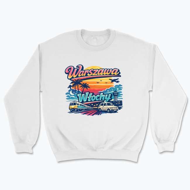 Włochy Sunset - Bluza