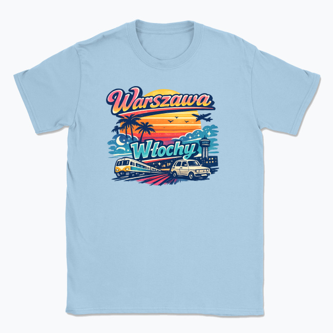 Włochy Sunset - T-shirt