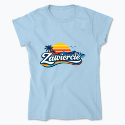 Zawiercie Sunset - Koszulka damska