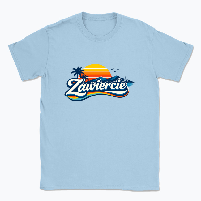Zawiercie Sunset - T-shirt