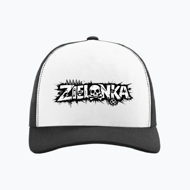 Zielonka Punk - Czapka z daszkiem