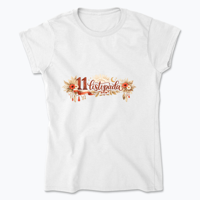 11 listopada in boho style - Koszulka damska
