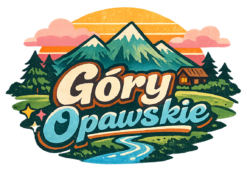 Alternative view of Góry Opawskie sunset - T-shirt