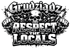 Alternative view of Grudziądz respect the locals - T-shirt