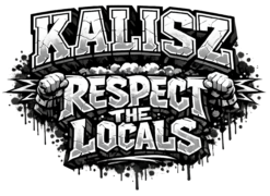 Alternative view of Kalisz Respect the locals - T-shirt