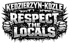 Alternative view of Kędzierzyn-Koźle respect the locals - T-shirt