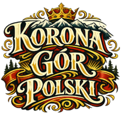 Alternative view of Korona Gór Polski typography - T-shirt