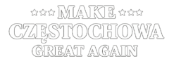 Alternative view of Make Częstochowa great again - Koszulka damska