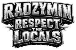 Alternative view of Radzymin respect the locals - T-shirt