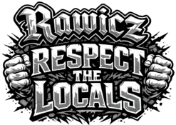 Alternative view of Rawicz respect the locals - T-shirt