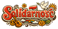 Alternative view of Solidarność in bohemian harmony - T-shirt