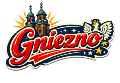 Alternative view of Stary szyld Gniezna z orłem - Koszulka damska