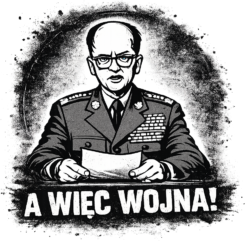 Alternative view of A więc stan wojenny! - T-shirt