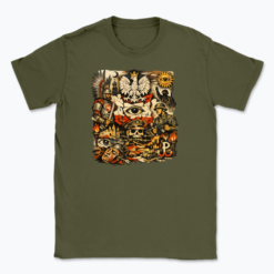 Abstrakcyjna Historia Polski - T-shirt